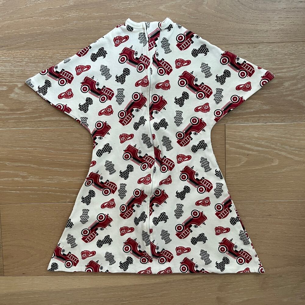 Zipadee-Zip Sleeping Baby Fallen Firefighter Swaddle Transition Sleeper Onsie